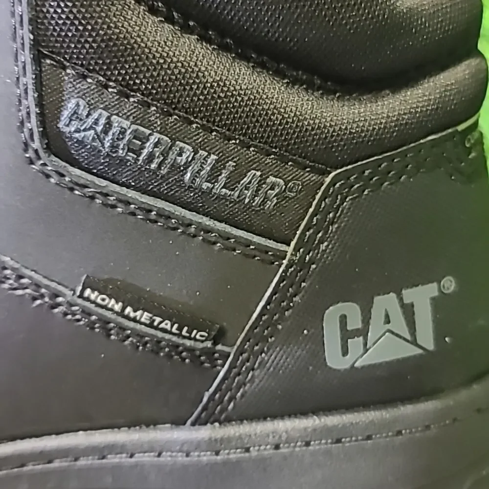 Caterpillar Streamline Court Mid Composite Toe Boots / Black New